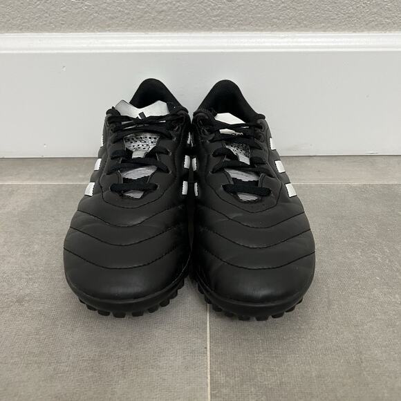 Adidas Goletto VIII Turf Mens Size 7 Black White Soccer Lace Up Shoes GY5775 - Picture 2 of 7